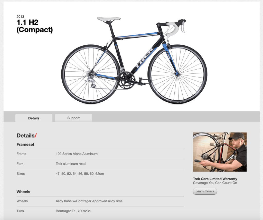 TREK ALPHA 1.1